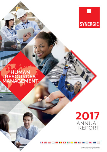 Thumbnail Synergie SE Annual Report 2017