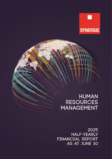 Miniature Synergie SE Rapport semestriel 2025-h1