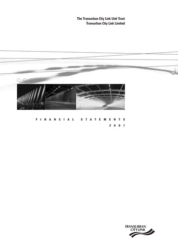 Thumbnail Transurban Annual Report 2001