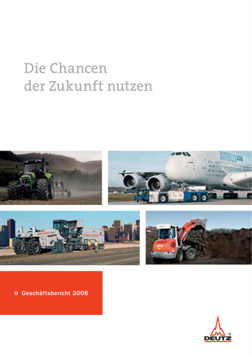 Miniature DEUTZ Rapport annuel 2008