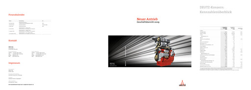 Miniature DEUTZ Rapport annuel 2009