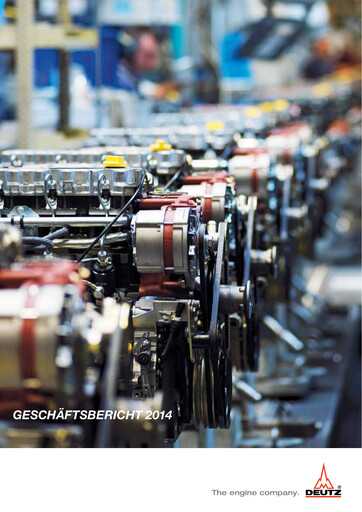 Miniature DEUTZ Rapport annuel 2014