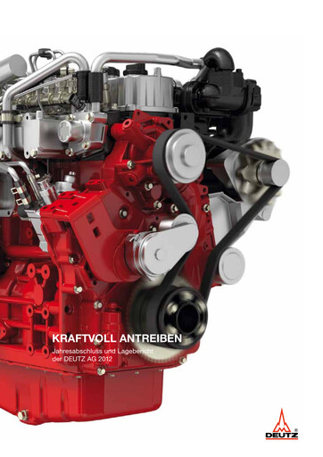 Miniature DEUTZ Bilan financier 2012