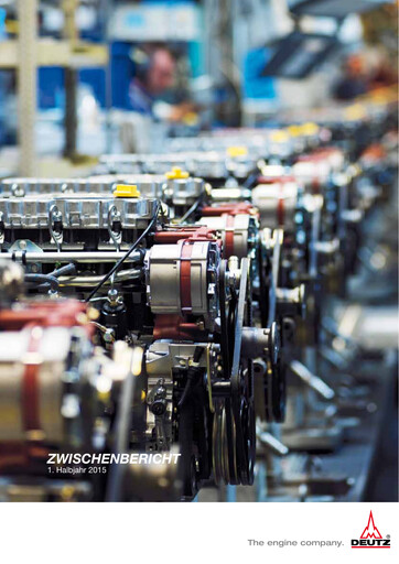 Miniature DEUTZ Rapport semestriel 2015-h1