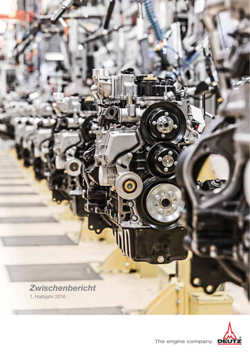 Miniature DEUTZ Rapport semestriel 2016-h1