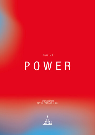 Miniature DEUTZ Rapport semestriel 2019-h1