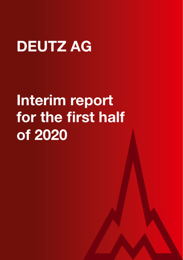 Miniature DEUTZ Rapport semestriel 2020-h1