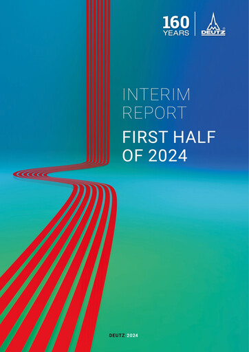 Miniature DEUTZ Rapport semestriel 2024-h1