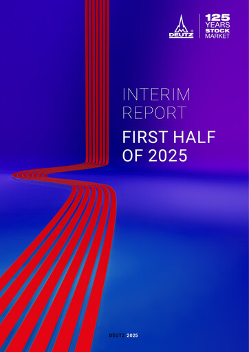 Miniature DEUTZ Rapport semestriel 2025-h1
