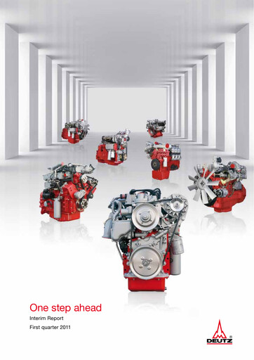 Miniature DEUTZ Rapport trimestriel 2011-q1