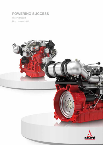 Miniature DEUTZ Rapport trimestriel 2012-q1