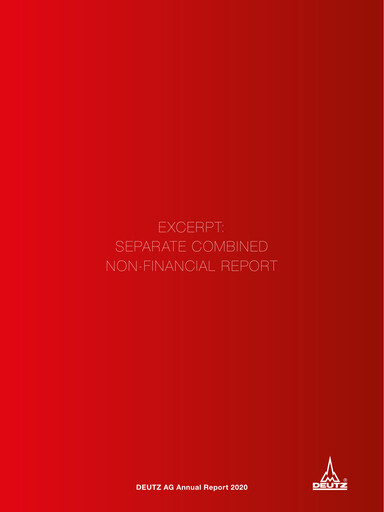 Thumbnail DEUTZ Sustainability Report 2020