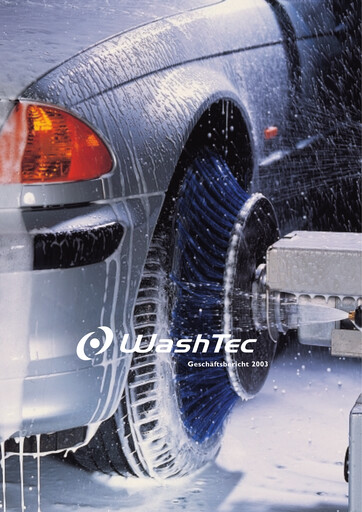 Thumbnail WashTec AG Annual Report 2003