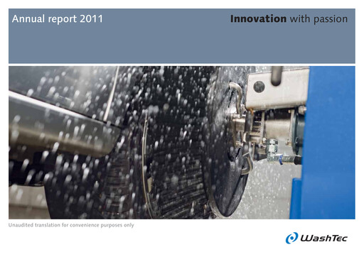 Thumbnail WashTec AG Annual Report 2011