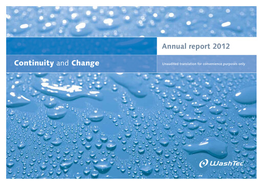 Thumbnail WashTec AG Annual Report 2012