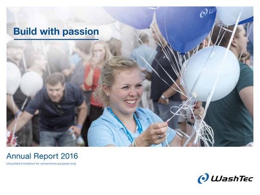 Thumbnail WashTec AG Annual Report 2016