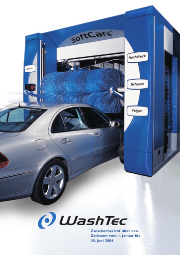 Miniature WashTec AG Rapport semestriel 2004-h1