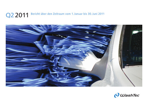Miniature WashTec AG Rapport semestriel 2011-h1