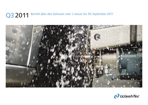 Thumbnail WashTec AG Quarterly Report 2011-q3