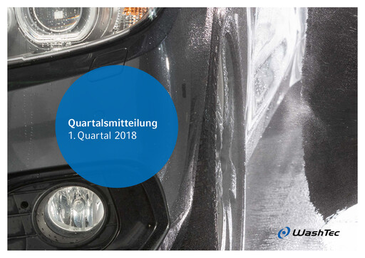 Thumbnail WashTec AG Quarterly Report 2018-q1