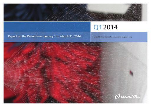 Thumbnail WashTec AG Quarterly Report 2014-q1