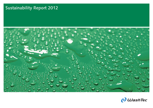 Thumbnail WashTec AG Sustainability Report 2012
