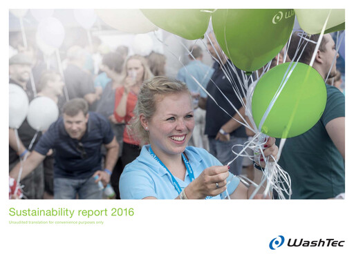 Thumbnail WashTec AG Sustainability Report 2016