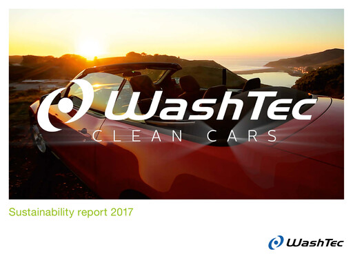Thumbnail WashTec AG Sustainability Report 2017