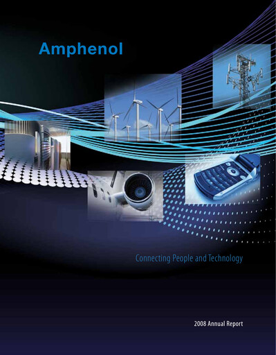 Thumbnail Amphenol Annual Report 2008