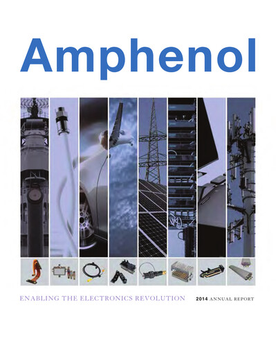 Thumbnail Amphenol Annual Report 2014