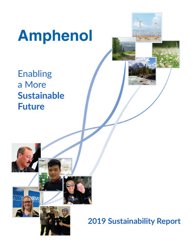Thumbnail Amphenol Sustainability Report 2019