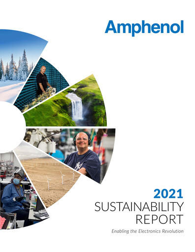 Thumbnail Amphenol Sustainability Report 2021