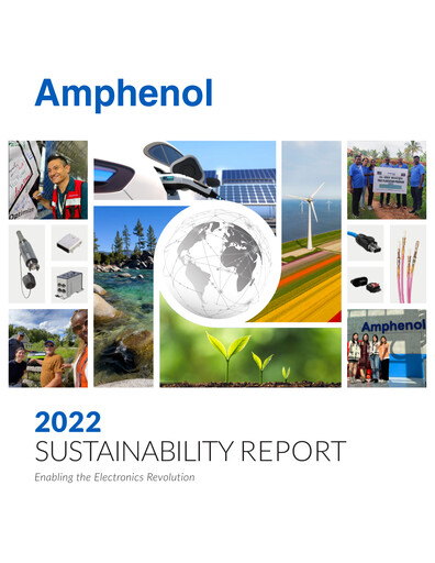 Thumbnail Amphenol Sustainability Report 2022