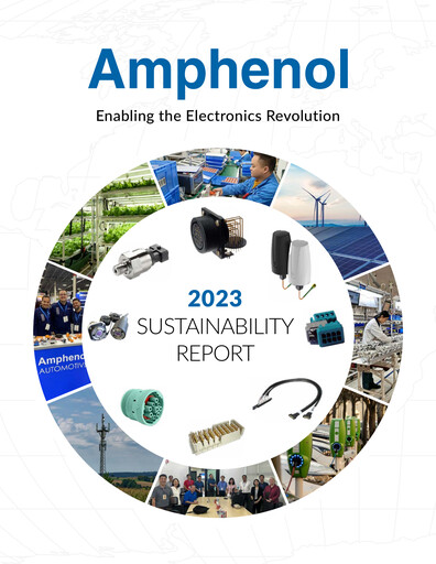Thumbnail Amphenol Sustainability Report 2023