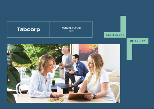 Thumbnail Tabcorp Annual Report 2020