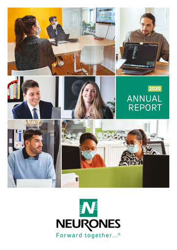 Thumbnail Neurones Annual Report 2020
