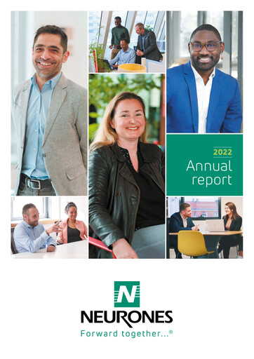 Thumbnail Neurones Annual Report 2022