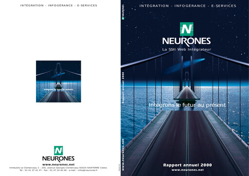 Miniature Neurones Rapport annuel 2000