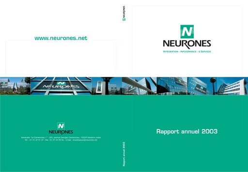 Miniature Neurones Rapport annuel 2003