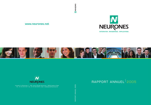 Miniature Neurones Rapport annuel 2005