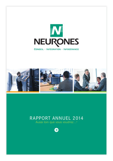 Miniature Neurones Rapport annuel 2014
