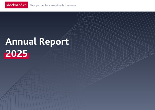 Thumbnail Klöckner & Co Annual Report 2025