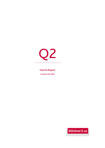 Thumbnail Klöckner & Co Half-year Report 2021-h1