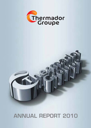 Thumbnail Thermador Groupe Annual Report 2010
