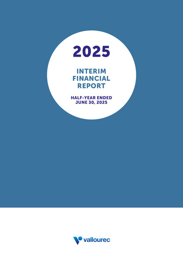 Miniature Vallourec Rapport semestriel 2025-h1