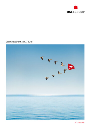 Thumbnail DATAGROUP SE Annual Report 2017-2018