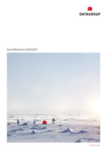 Thumbnail DATAGROUP SE Annual Report 2020-2021