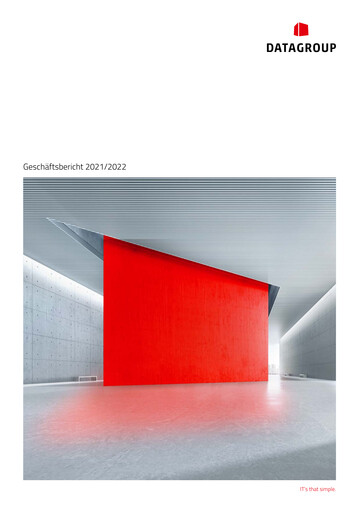 Thumbnail DATAGROUP SE Annual Report 2021-2022