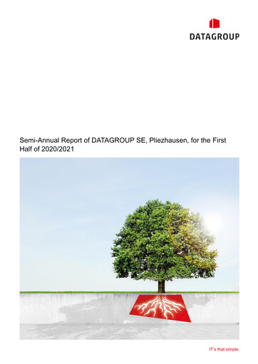 Thumbnail DATAGROUP SE Half-year Report 2020-2021-h1