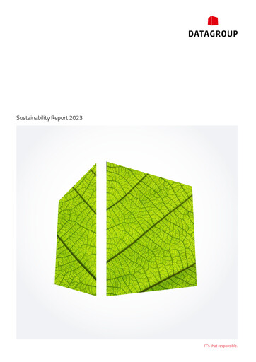 Thumbnail DATAGROUP SE Sustainability Report 2023